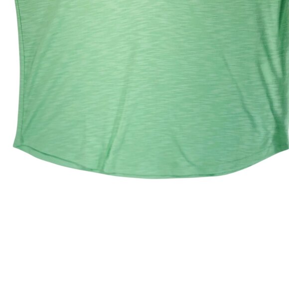 Sleeveless 3 Button V Neck Casual tank top light green tank top Solid size S - Picture 10 of 16